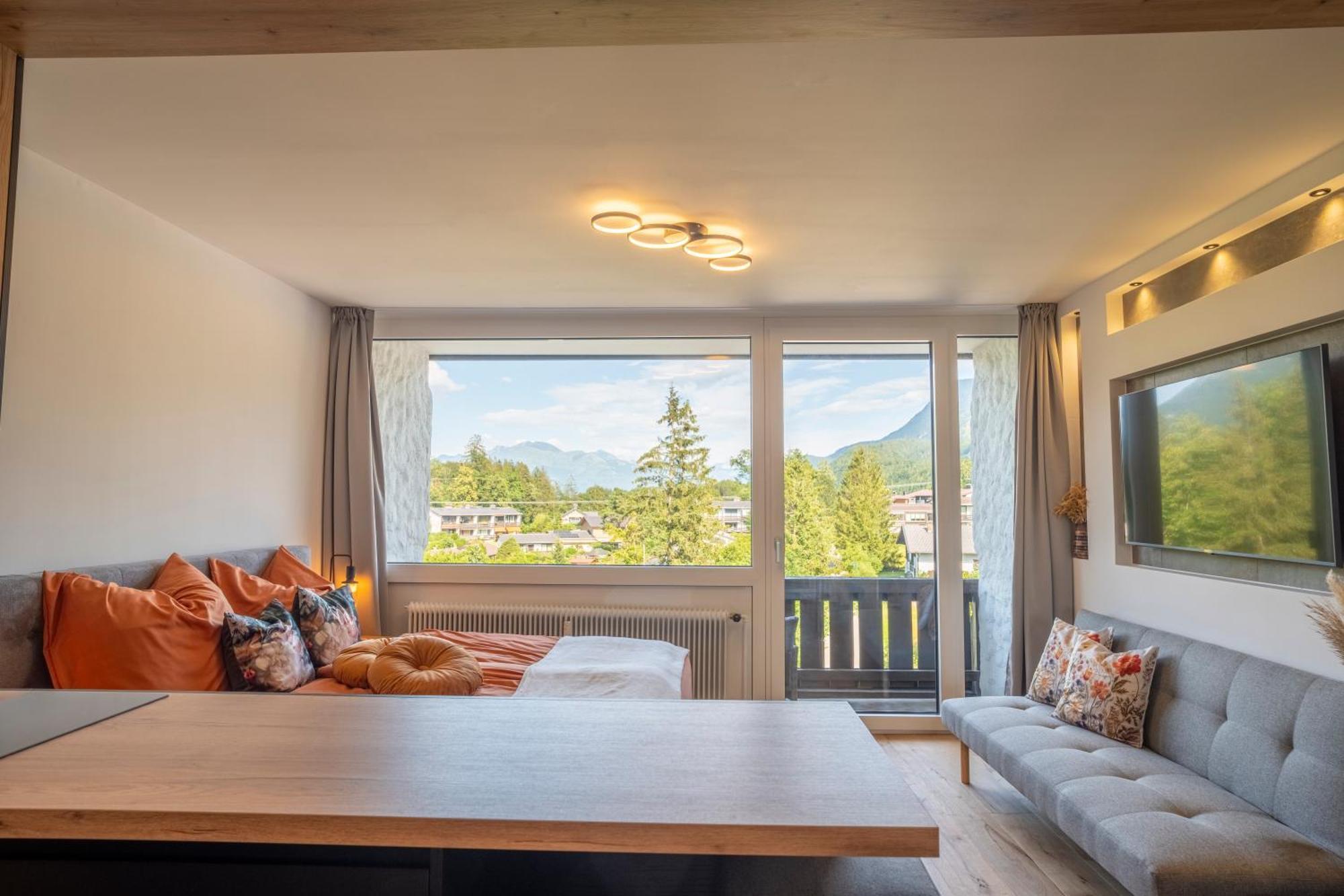 Suite Apartment Modern Getaway - Neu Renoviert - Strobl Am Wolfgangsee Exterior foto
