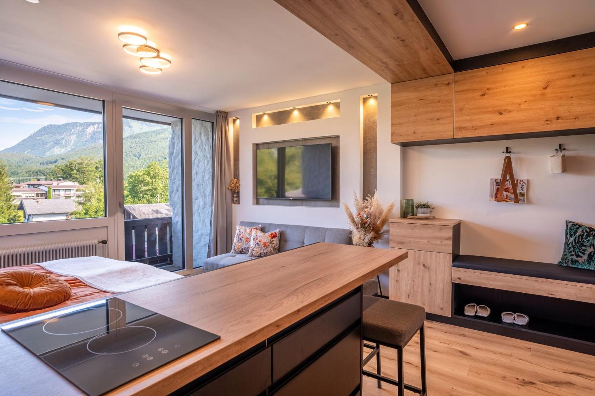 Suite Apartment Modern Getaway - Neu Renoviert - Strobl Am Wolfgangsee Exterior foto